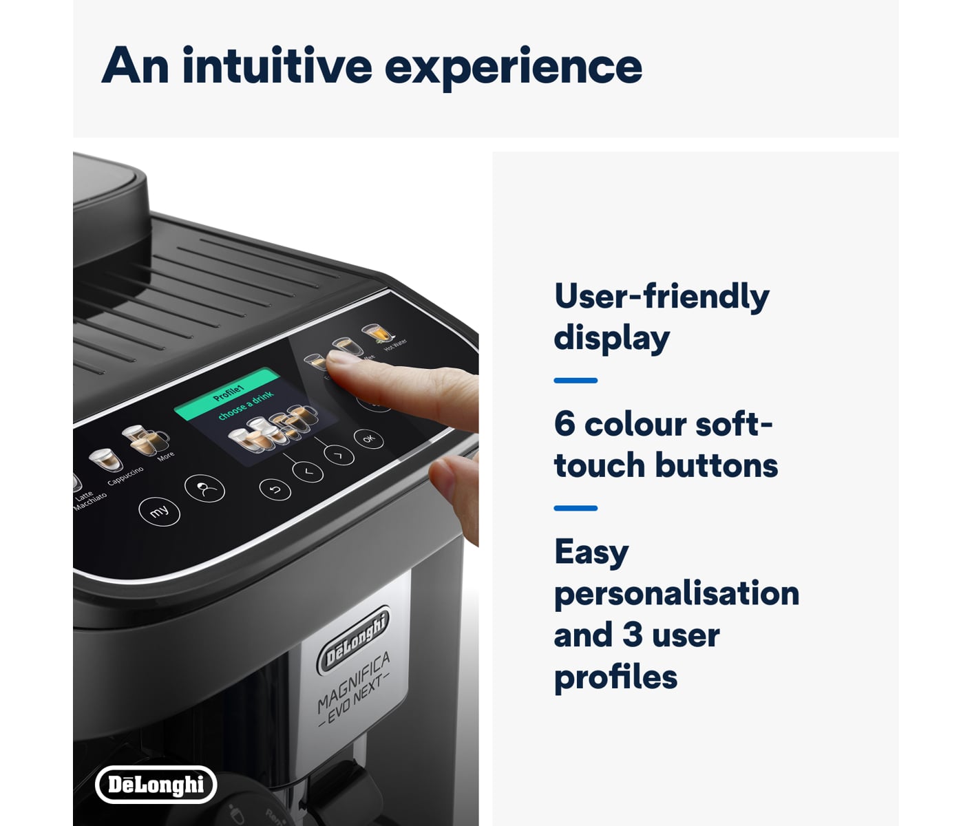 De'Longhi Magnifica Evo Next ECAM310.60.GB Espressomaskine billede 6