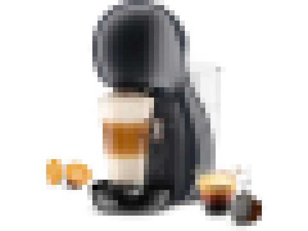 De’Longhi Piccolo XS EDG210.A, Kapsel kaffemaskine, 0,8 L, Kaffekapsel, 1400 W, Sort billede 1