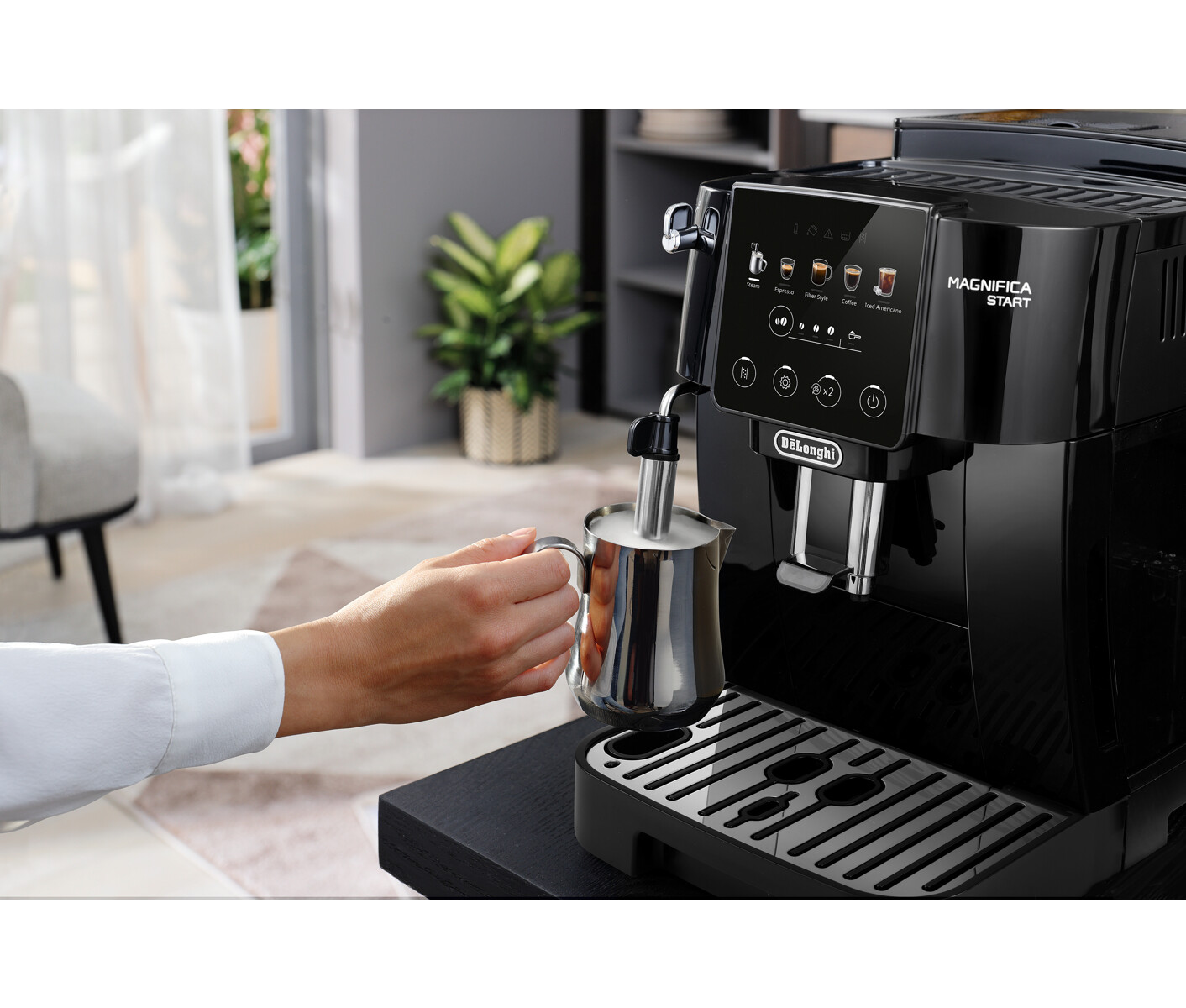 De'longhi ECAM220.51.B Magnifica Start Espressomaskine billede 6