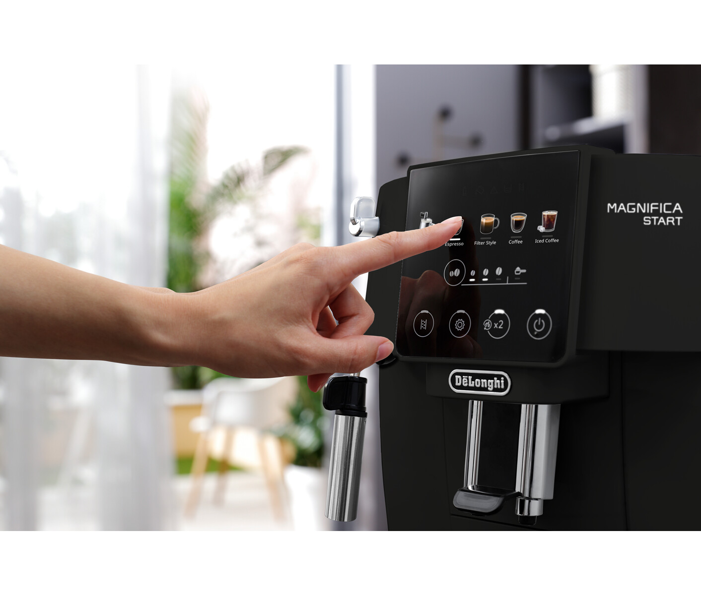 De'longhi ECAM220.51.B Magnifica Start Espressomaskine billede 2