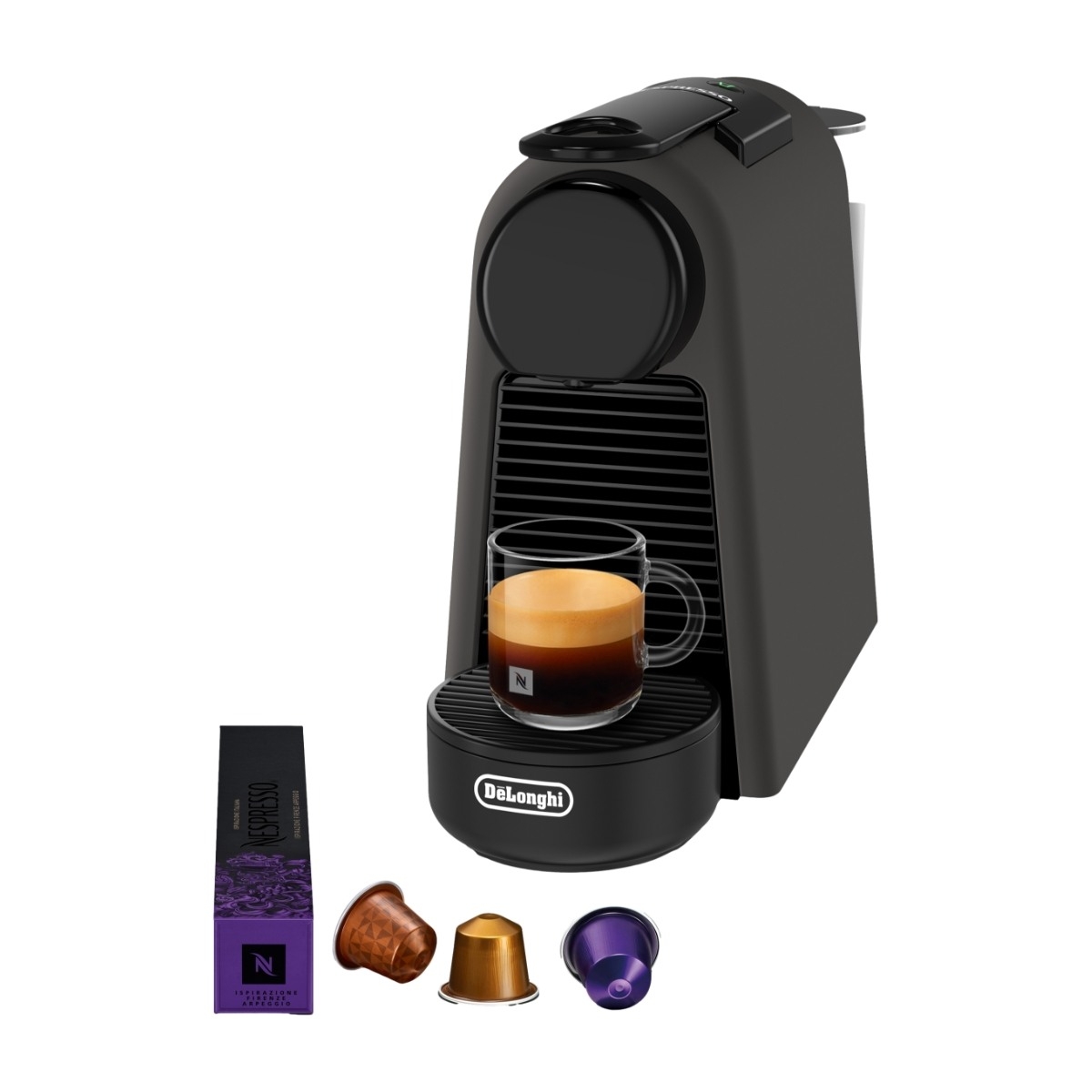 Kavos aparatas Nespresso Essenza MINI EN85.BKMT Coffee Pagal Aparatas (Delonghi) - Matt Juodas