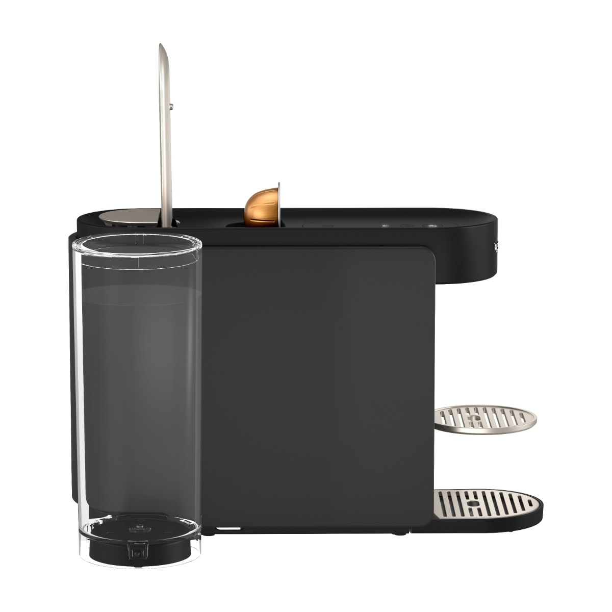Nespresso Vertuo Up Value Pack kapselmaskine fra De'Longhi, grå