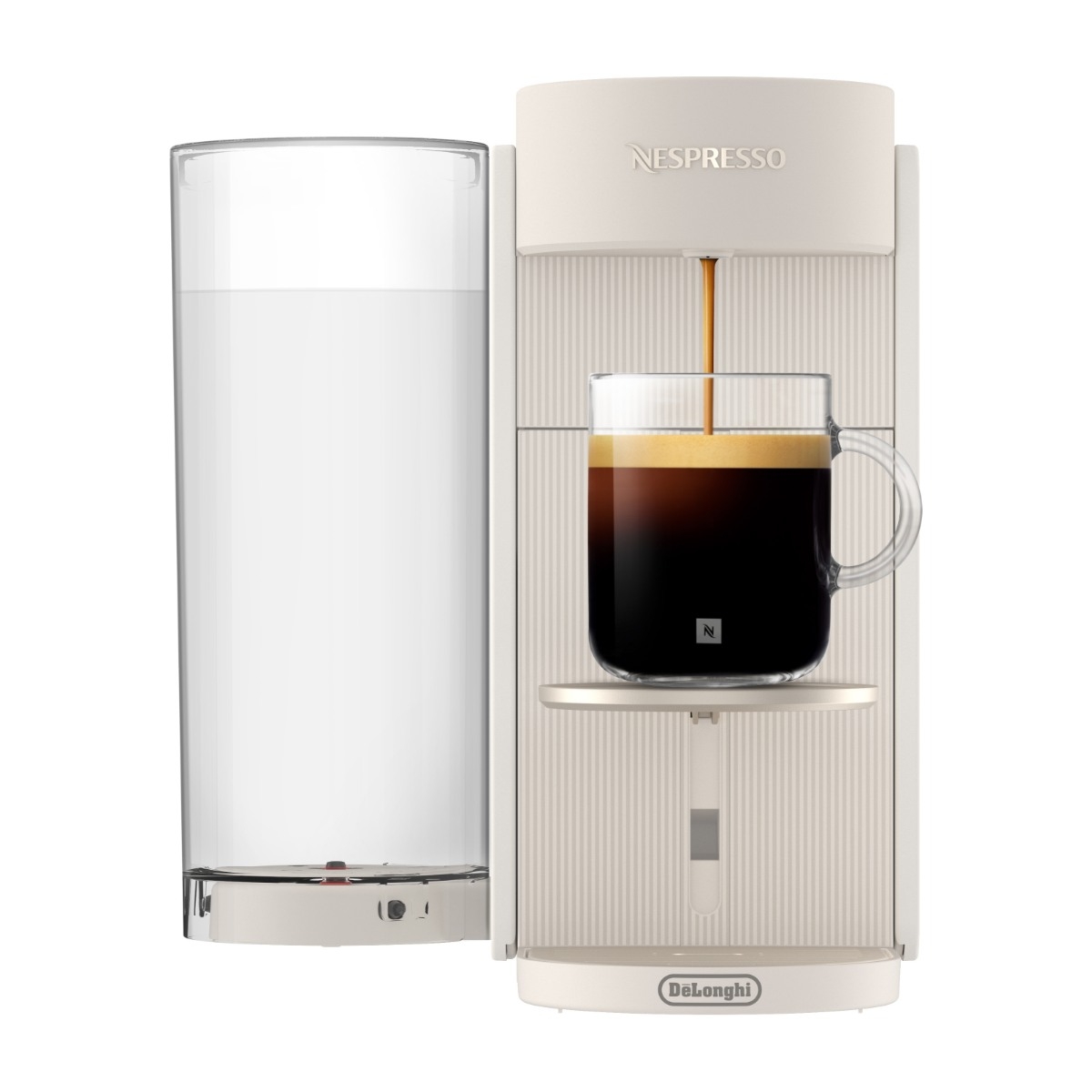 Nespresso Vertuo Up Value Pack kapselmaskine fra De'Longhi, hvid
