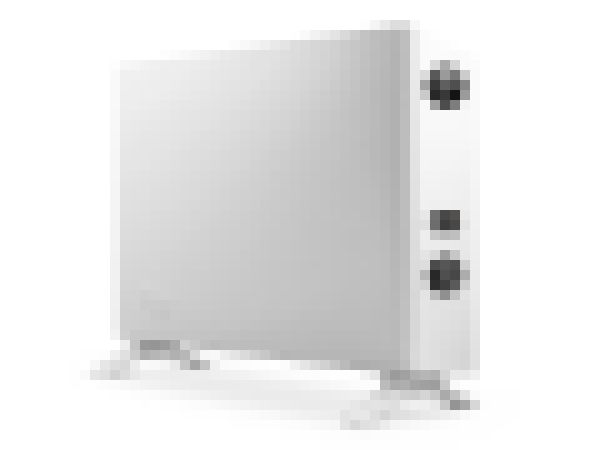 De’Longhi HSX 2320F, Blæser med elektrisk områdevarmer, Indendørs, Gulv, Hvid, Knapper, Dreje, 2000 W billede 1
