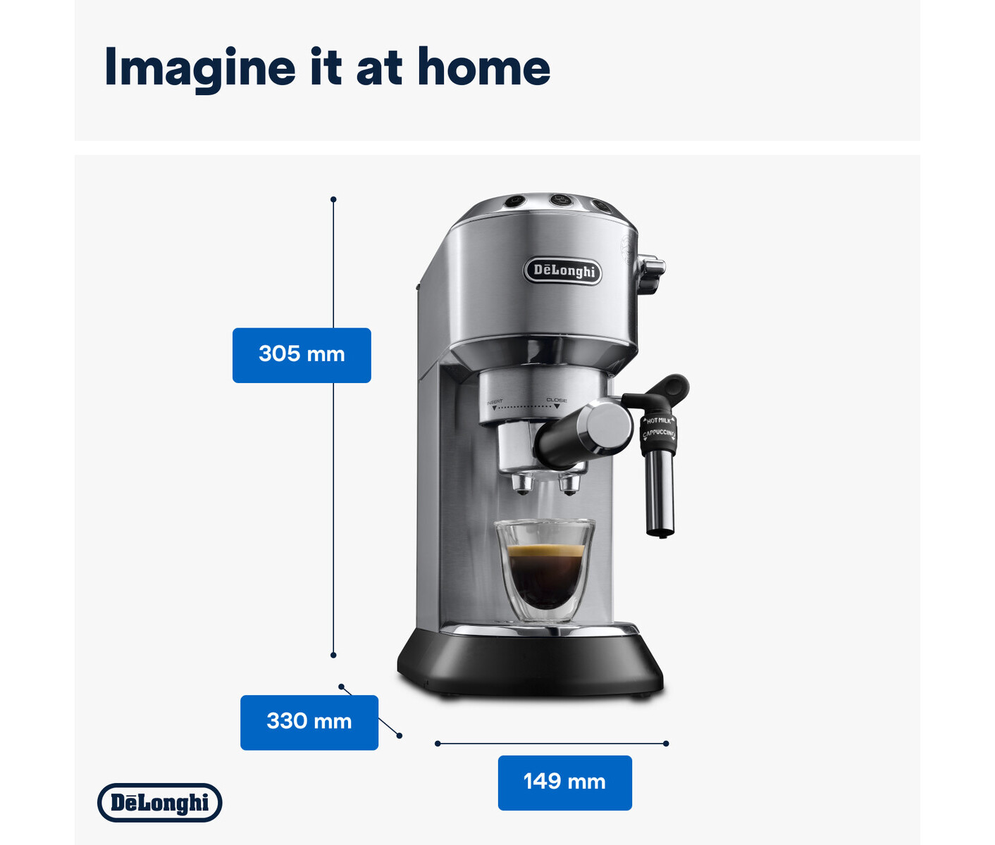 De'Longhi Ec685.m Dedica Espressomaskine