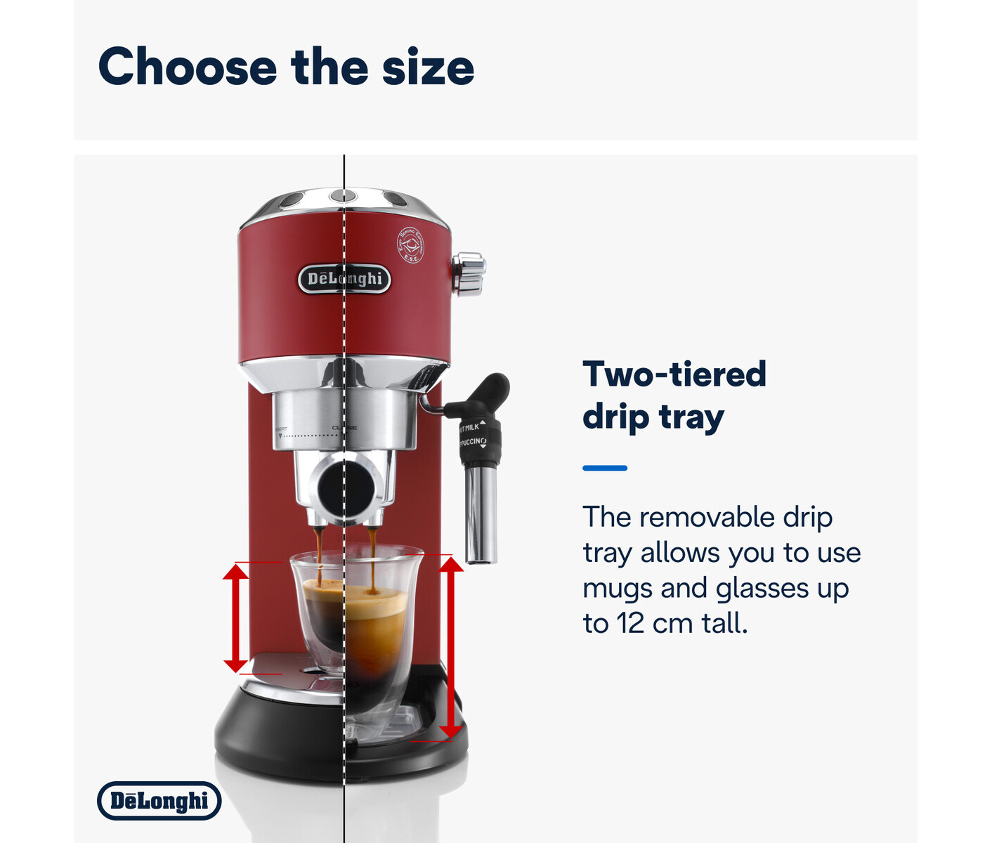 De'Longhi Ec685.r Dedica Espressomaskine billede 5