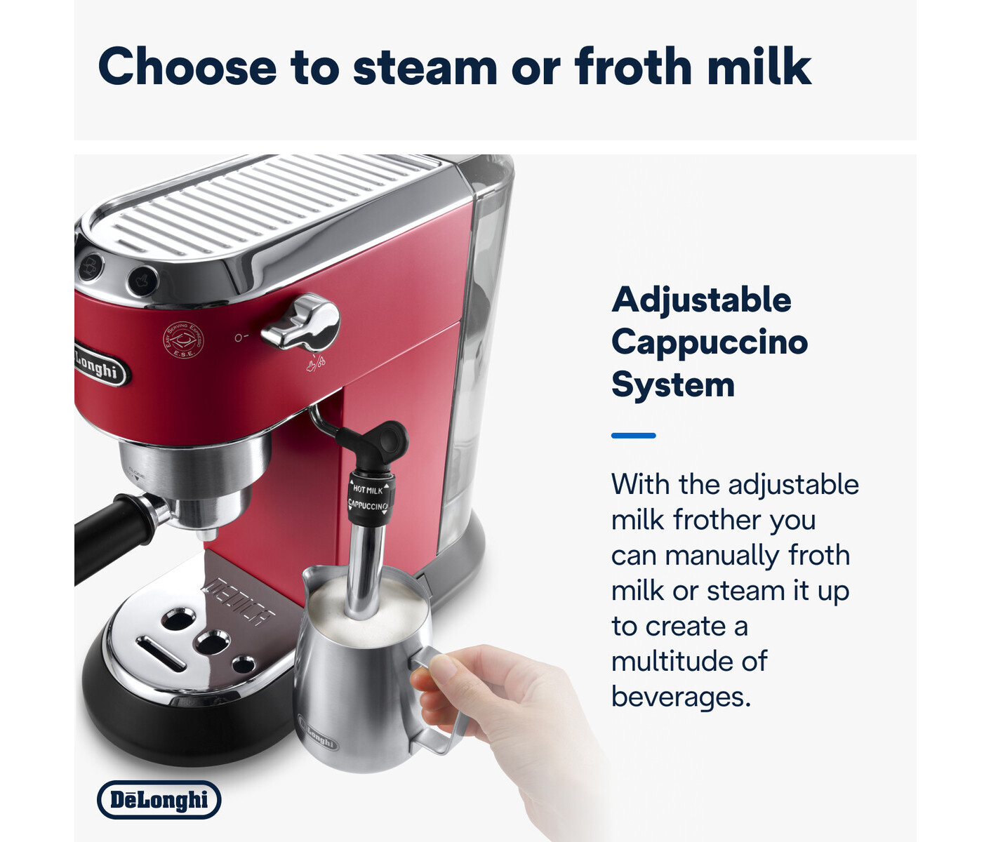 De'Longhi Ec685.r Dedica Espressomaskine billede 6