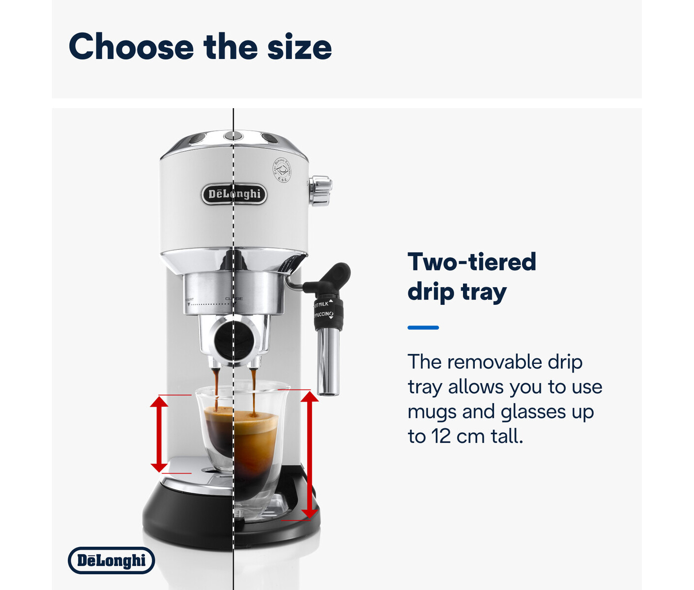 De'Longhi Ec685.w Dedica Espressomaskine billede 8