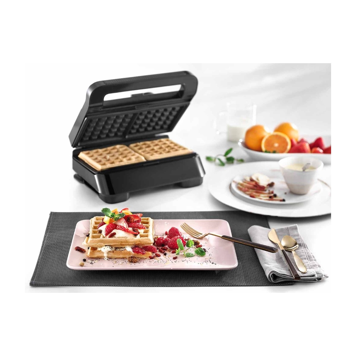 DELONGHI SW12C . BK WAFFLE MAKER VAFFELJERN