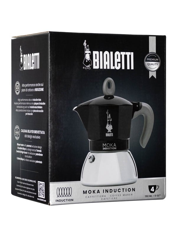 Bialetti Moka Induction 2.0 - 4 cups