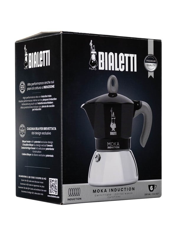 Bialetti Moka Induction 2.0 - 6 cups