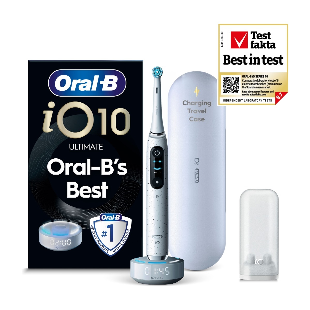 Oral-B Eltandbørste iO10 Stardust White billede 3