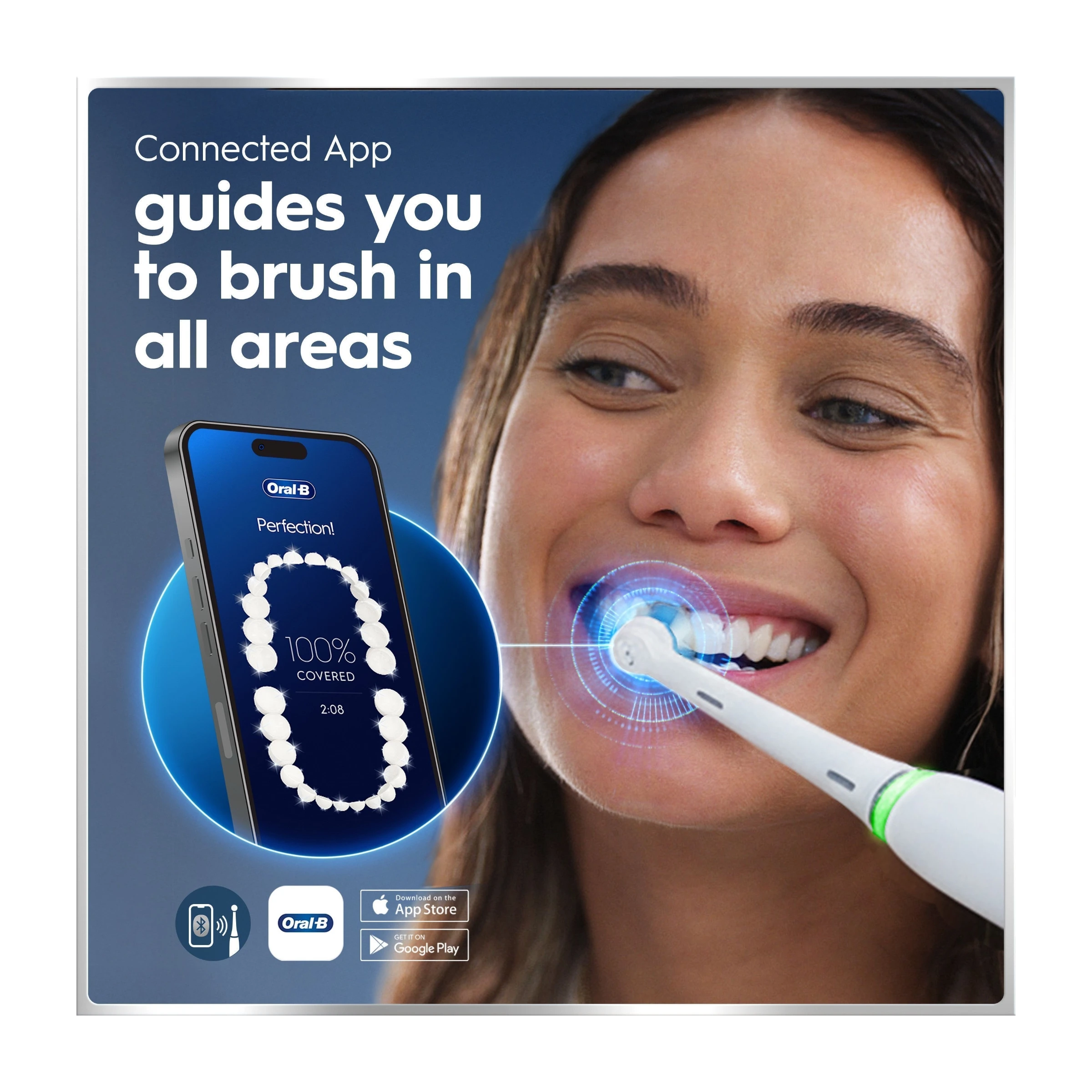 Oral-B iO6 elektrisk tandbørste, Grey Opal billede 2
