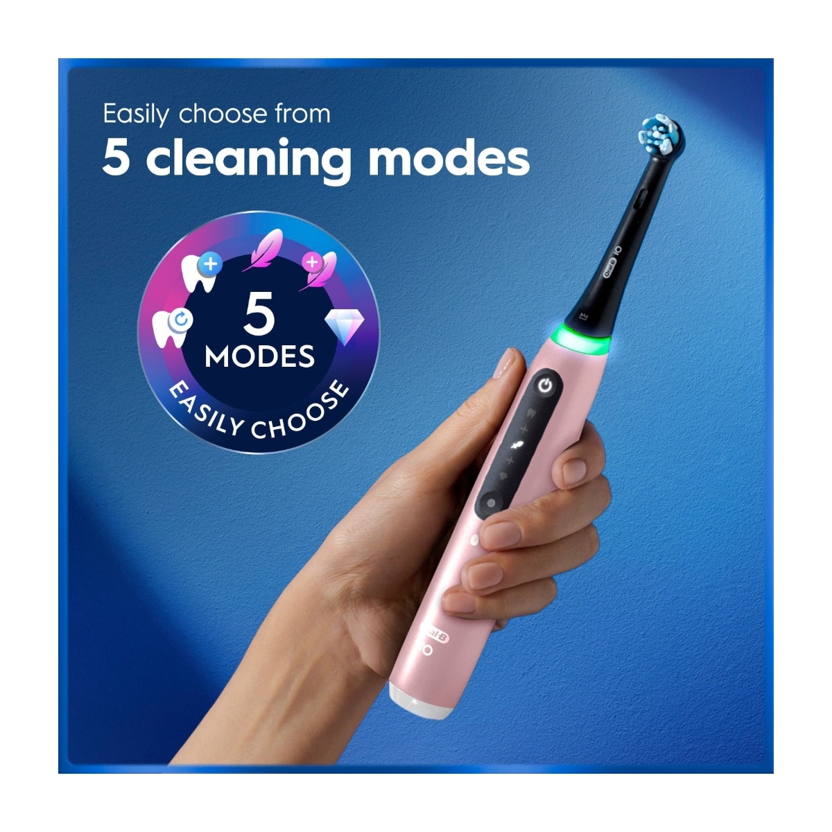 Oral-B iO5 elektrisk tandbørste, Blush Pink billede 2