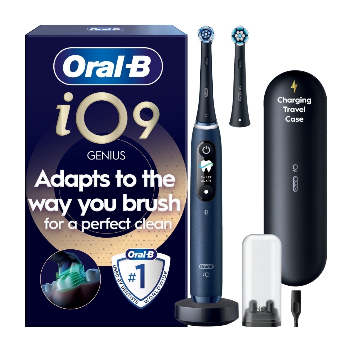 Oral-B iO9 elektrisk tandbørste, Sapphire Blue