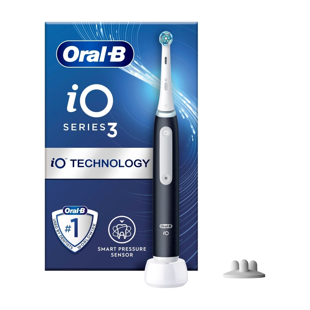 Oral-B Eltandbørste iO3S Mat Sort billede 1