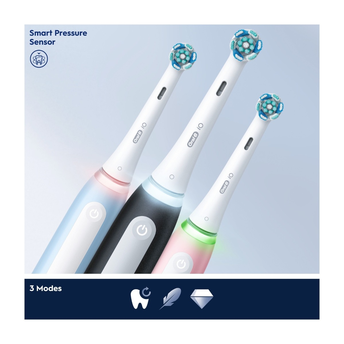 Oral-B Eltandbørste iO3S Mat Sort billede 2