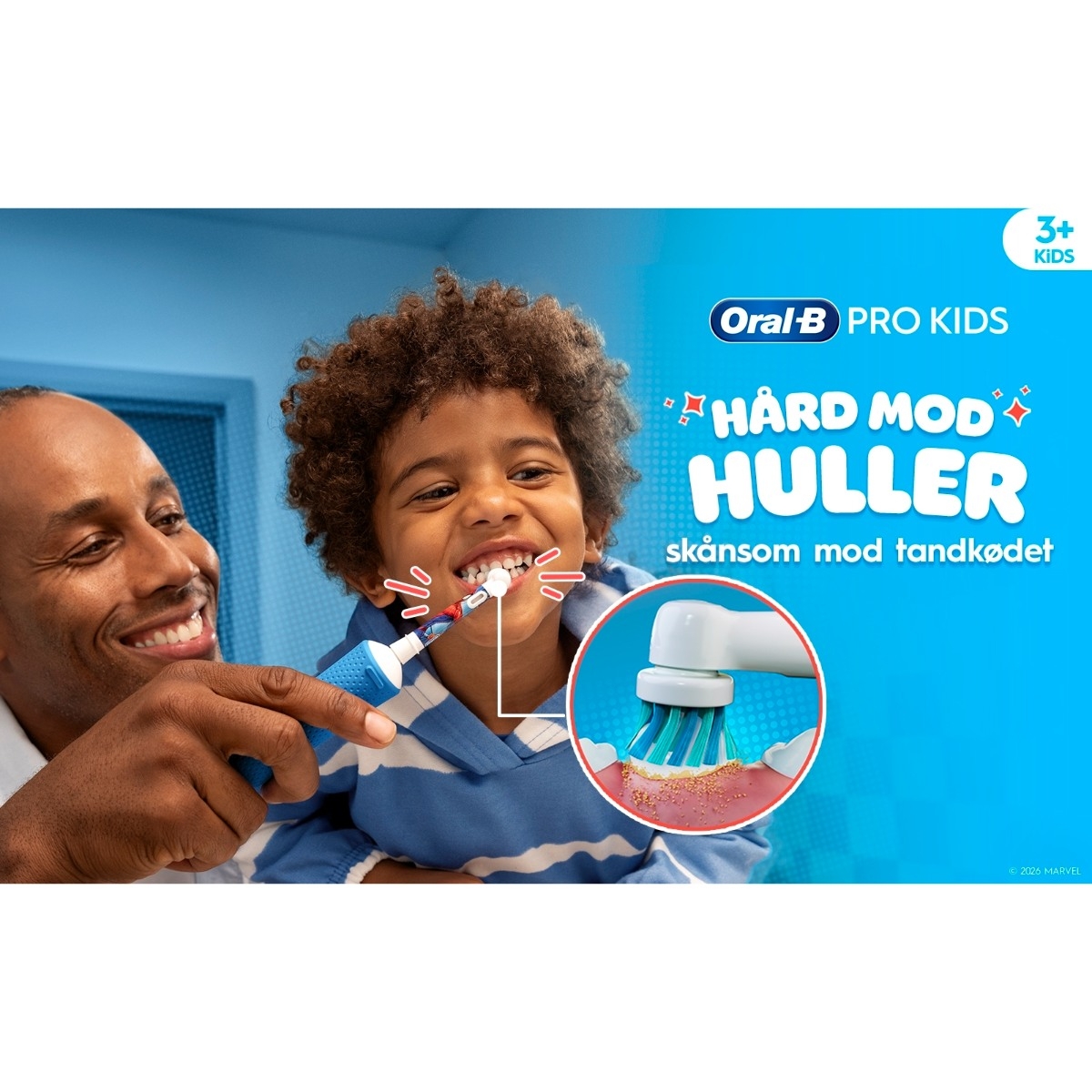 Oral-B Vitality Pro Kids elektrisk tandbørste, Spiderman billede 2