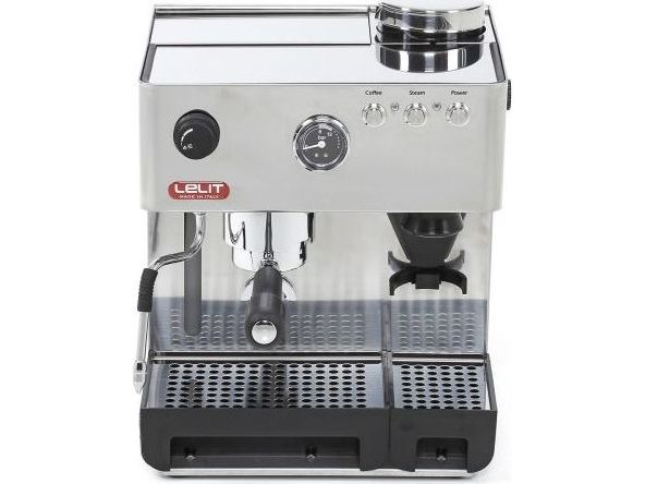 Lelit PL042EMI, Espressomaskine, 2,7 L, Kaffebønner, Malet kaffe, Indbygget kværn, 1200 W, Rustfrit stål