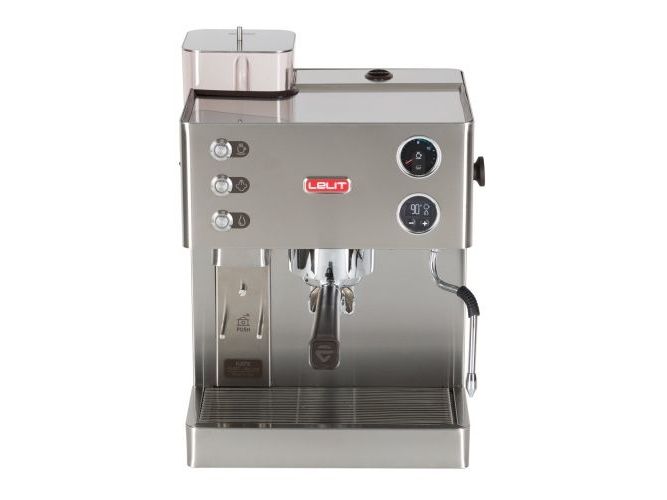 Lelit Kate PL82T, Espressomaskine, 2,5 L, Kaffebønner, Malet kaffe, Indbygget kværn, 1200 W, Rustfrit stål