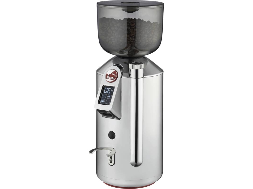 la Pavoni Il Cilindro, Burr kværn, 500 g, Flad møtrik, Stål, 1350 rpm, Aluminium