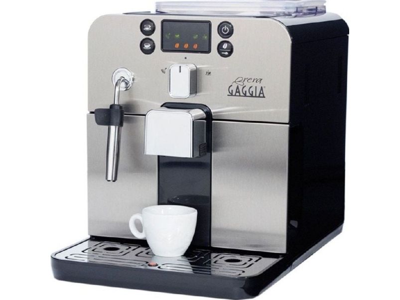 Philips Gaggia Brera RI9305 - automatic coffee machine with milk frother - 15 bar - black / silver billede 4