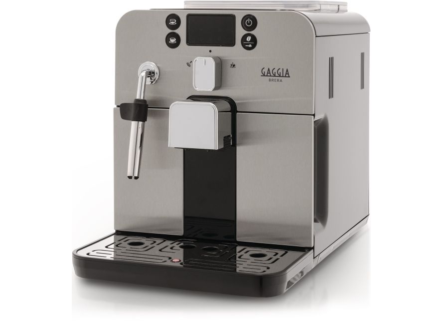 Philips Gaggia Brera RI9305 - automatic coffee machine with milk frother - 15 bar - black / silver billede 1