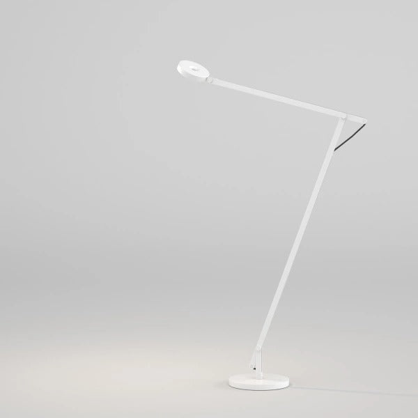 String F1 Gulvlampe Mat Hvid/Sort DTW billede 1