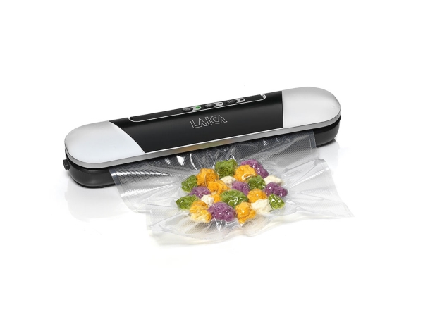 Laica VT3205, Sort, Sølv, 600 mbar, Kun forsegling, Knapper, 30 cm, 90 W