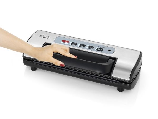 Laica VT3217, Sort, Rustfrit stål, 800 mbar, Dåse, Vakuumforsegling, Berøring, 30 cm, 120 W