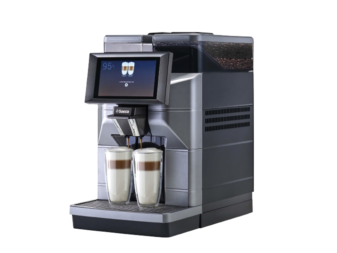 Saeco Magic M2, Espressomaskine, 4 L, Kaffebønner, Indbygget kværn, 1900 W, Sølv