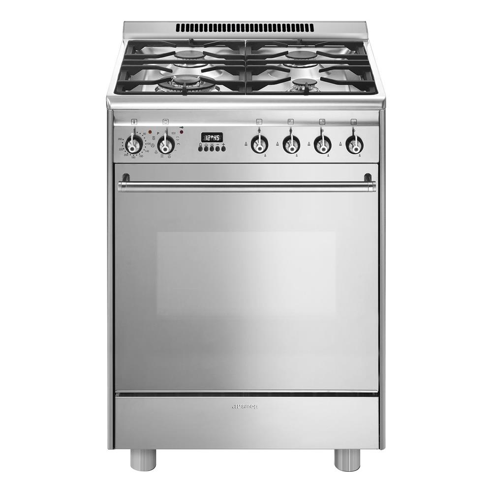 SMEG GP61X9 Gaskomfur rustfrit stål