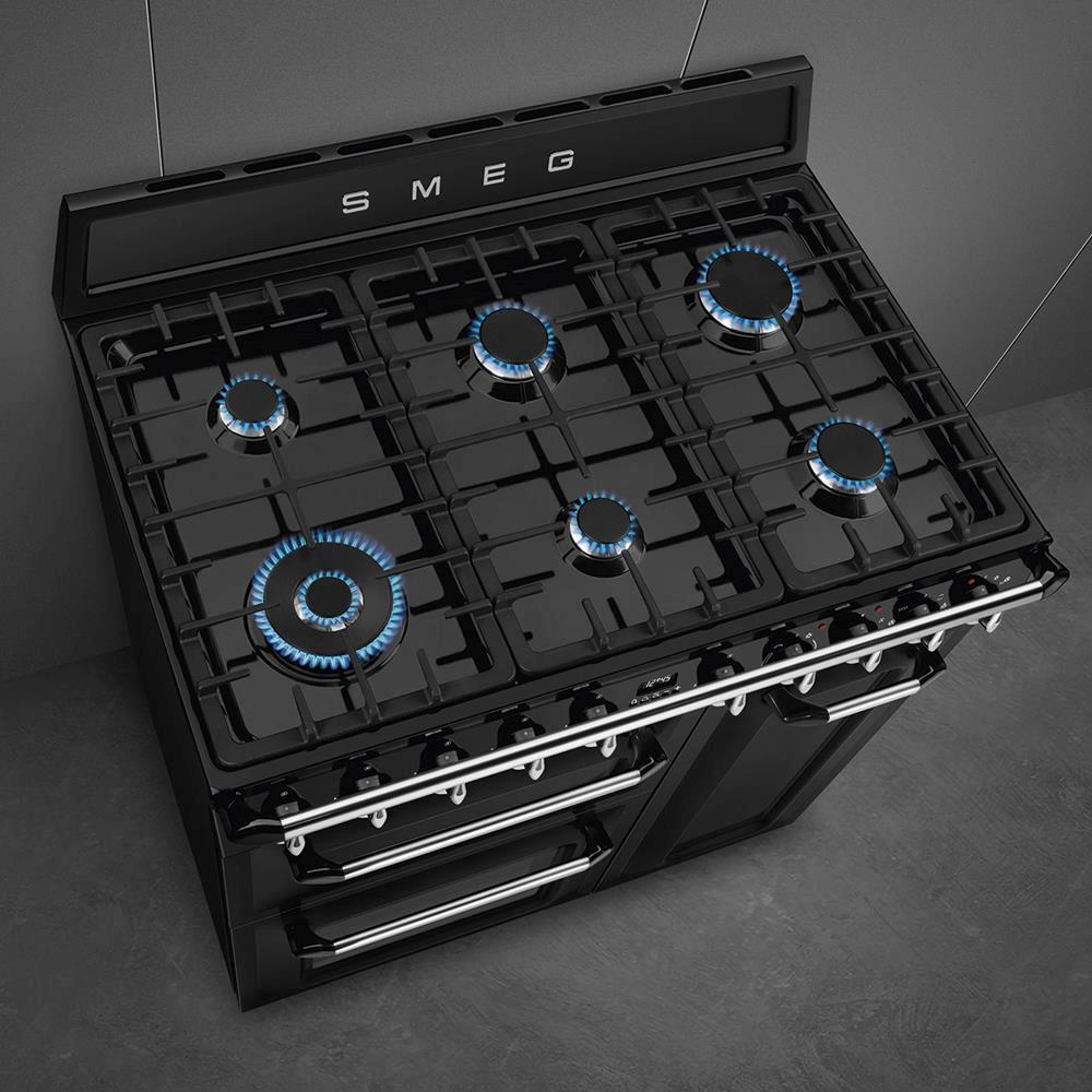 Smeg TR93BL Gaskomfur Victoria billede 5