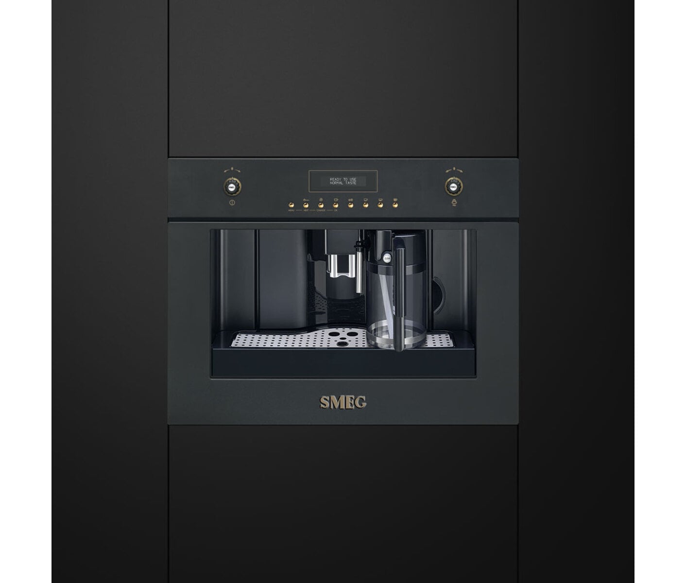 Smeg Colonial espressomaskine CMS8451A (antracit) billede 2