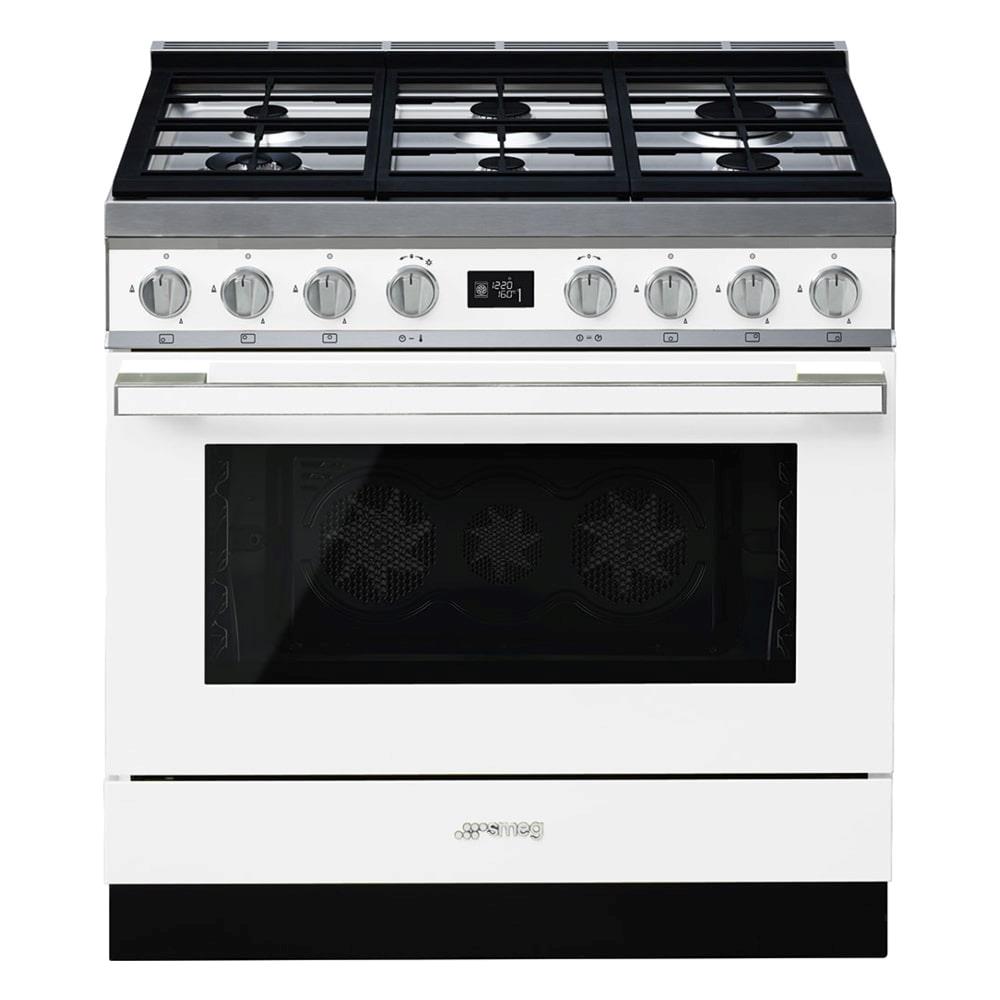 Smeg CPF9GMWH Gaskomfur Hvid