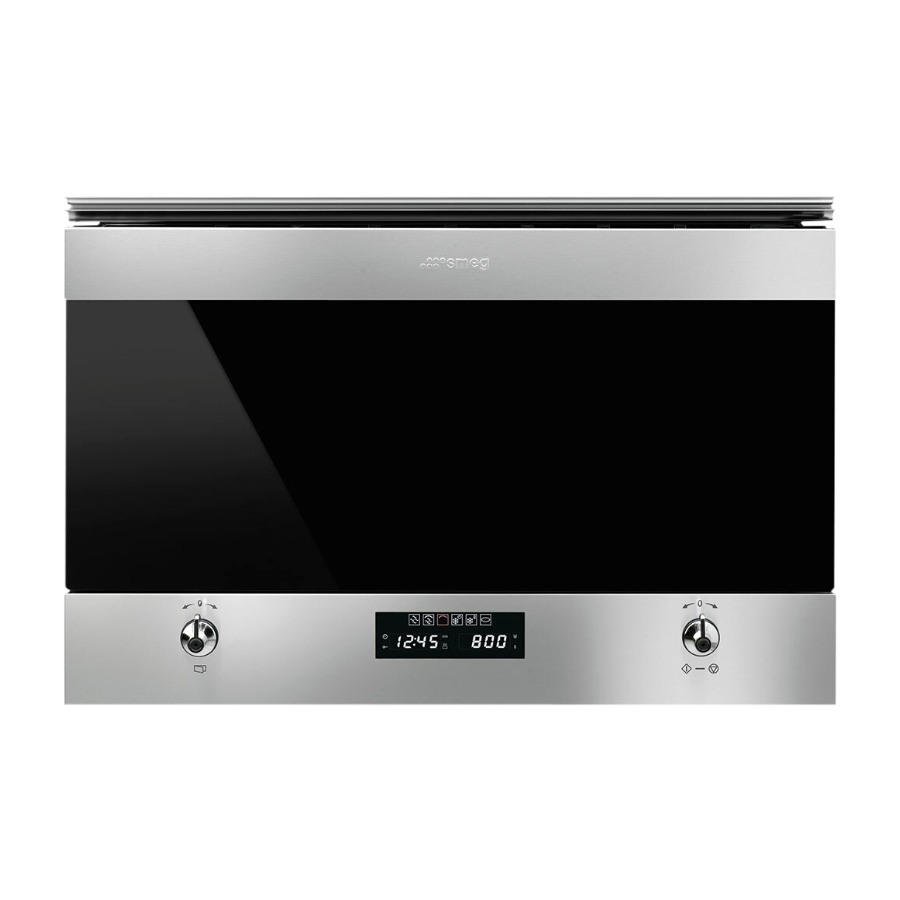 Smeg Classic MP322X1 integreret mikroovn