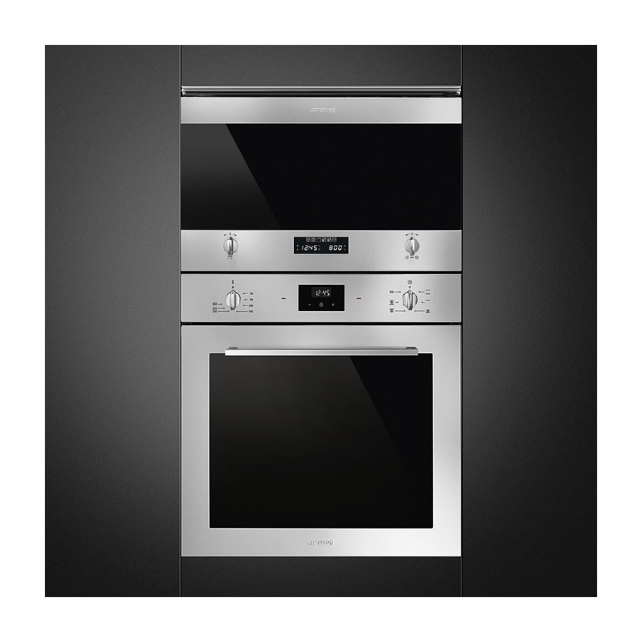 Smeg Classic MP322X1 integreret mikroovn
