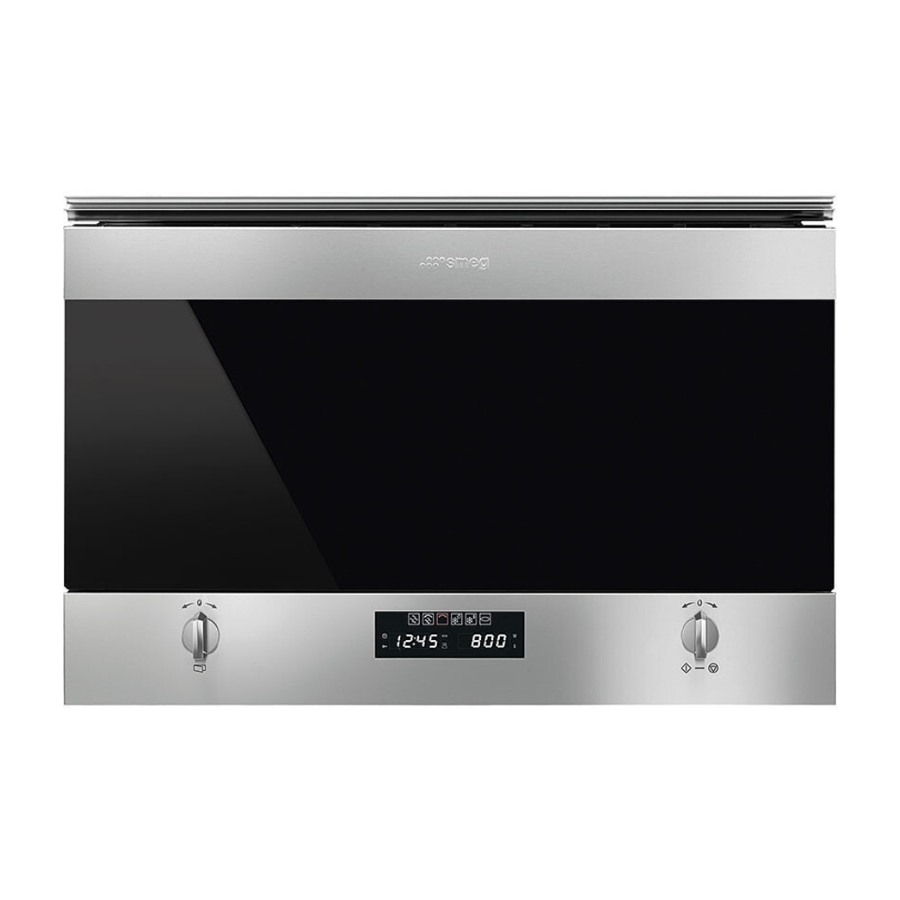 Smeg Classic MP322X1 integreret mikroovn