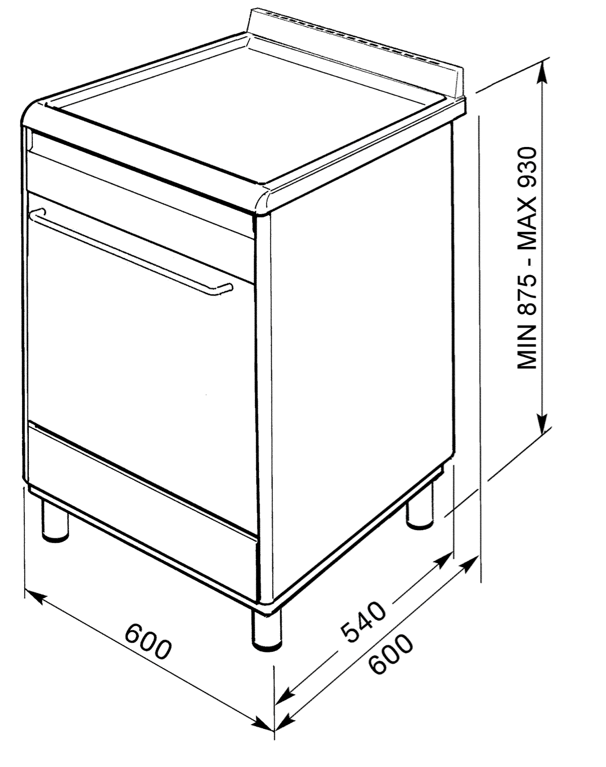 SMEG SPSK60IX9-1 Induktion stål billede 3