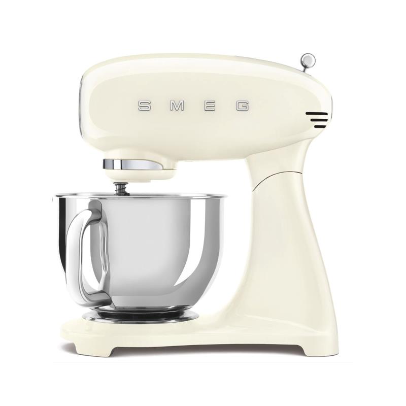 Smeg 50''s Style Køkkenmaskine SMF03CREU Creme, Bordmixer, Cremefarvet, Ælte, Mikse, 1 m, 4,8 L, Løftestang billede 3