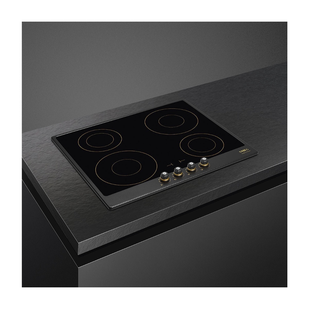 Smeg Colonial 60 cm induktionskogeplade SI764AOM (