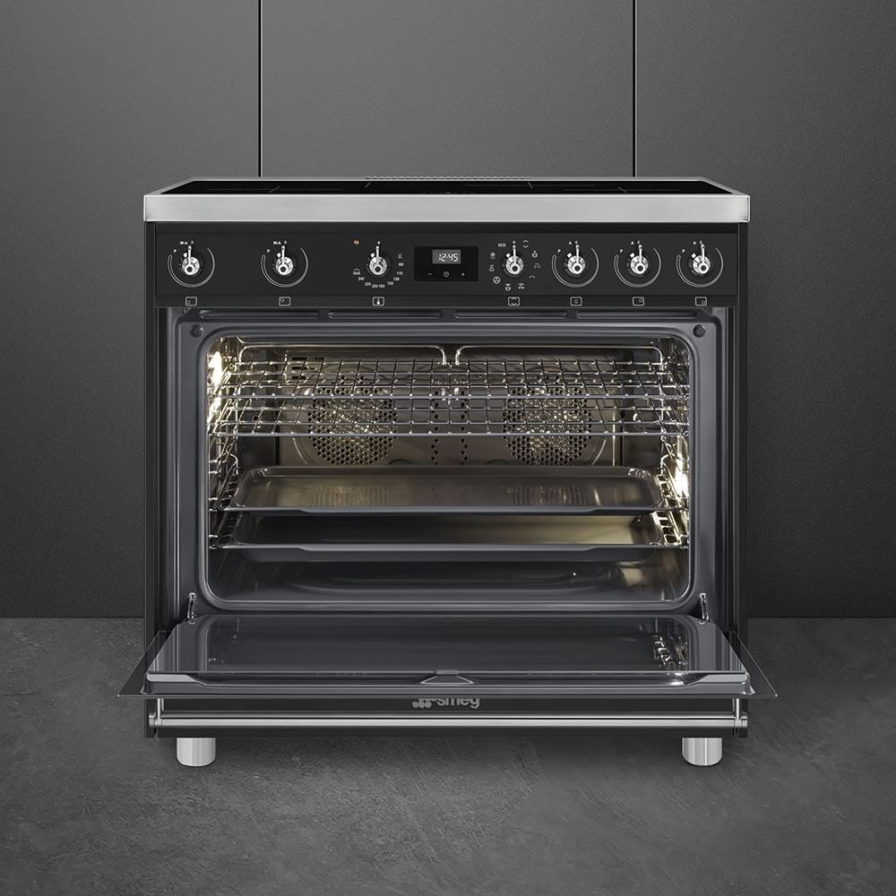 SMEG C9IMAN9 sort billede 2