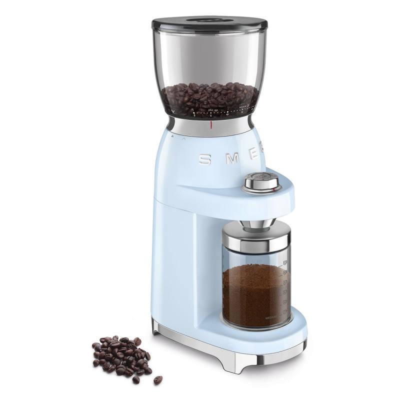 SMEG CGF01PBEU Kaffekværn - Pastelblå billede 8