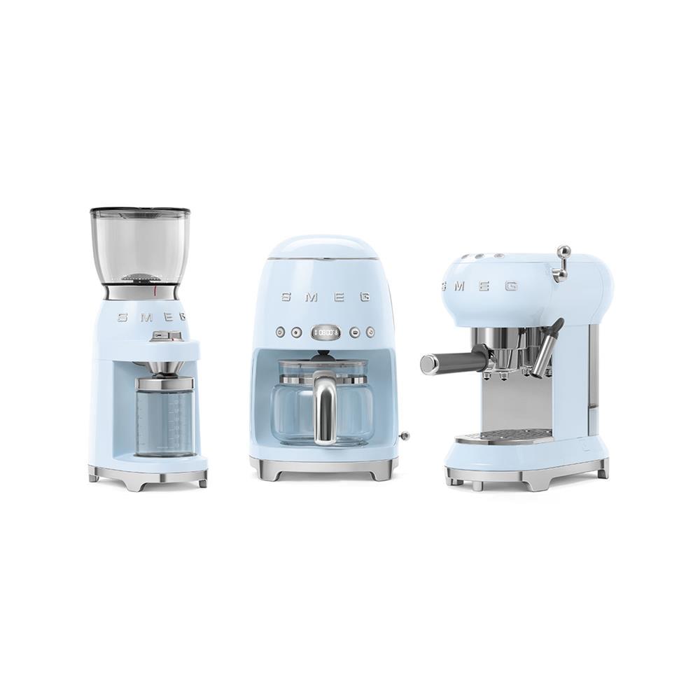 SMEG CGF01PBEU Kaffekværn - Pastelblå billede 5