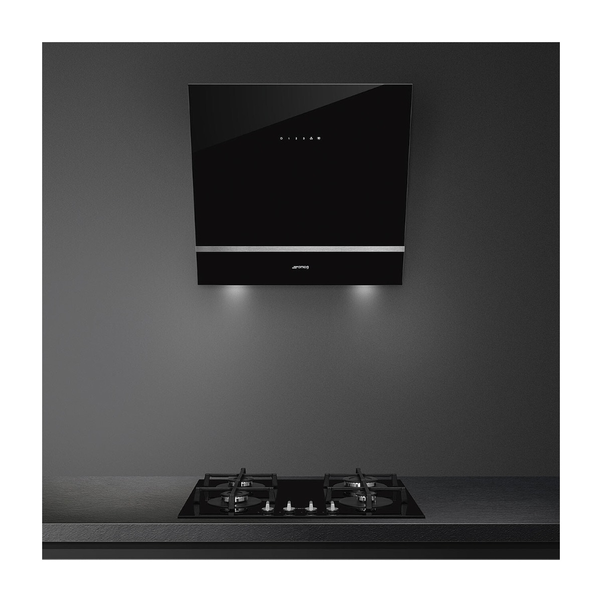 SMEG KV26N Sort