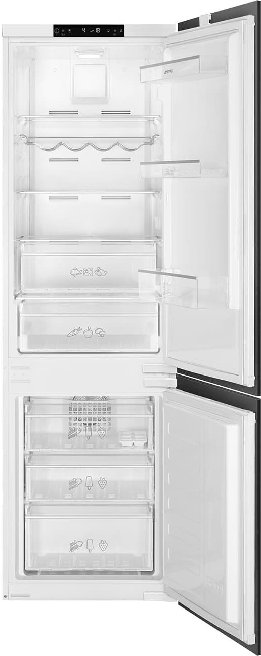 Smeg Universale C8174TNE integreret kølefryseskab