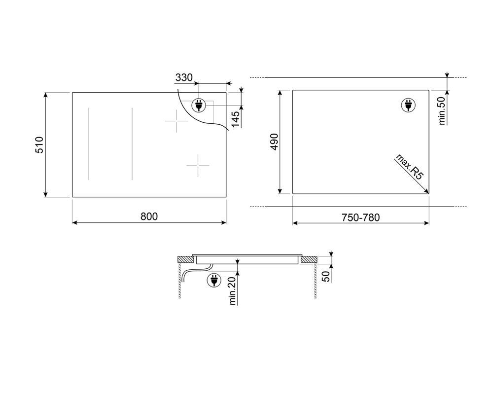 Smeg SIM3864D billede 5