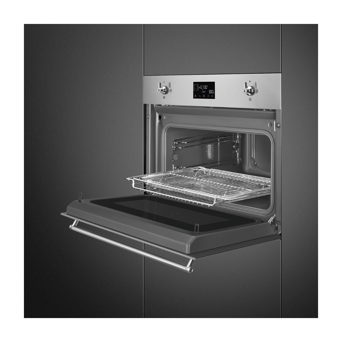 Smeg Classic SO4302M1X kompaktovn billede 7