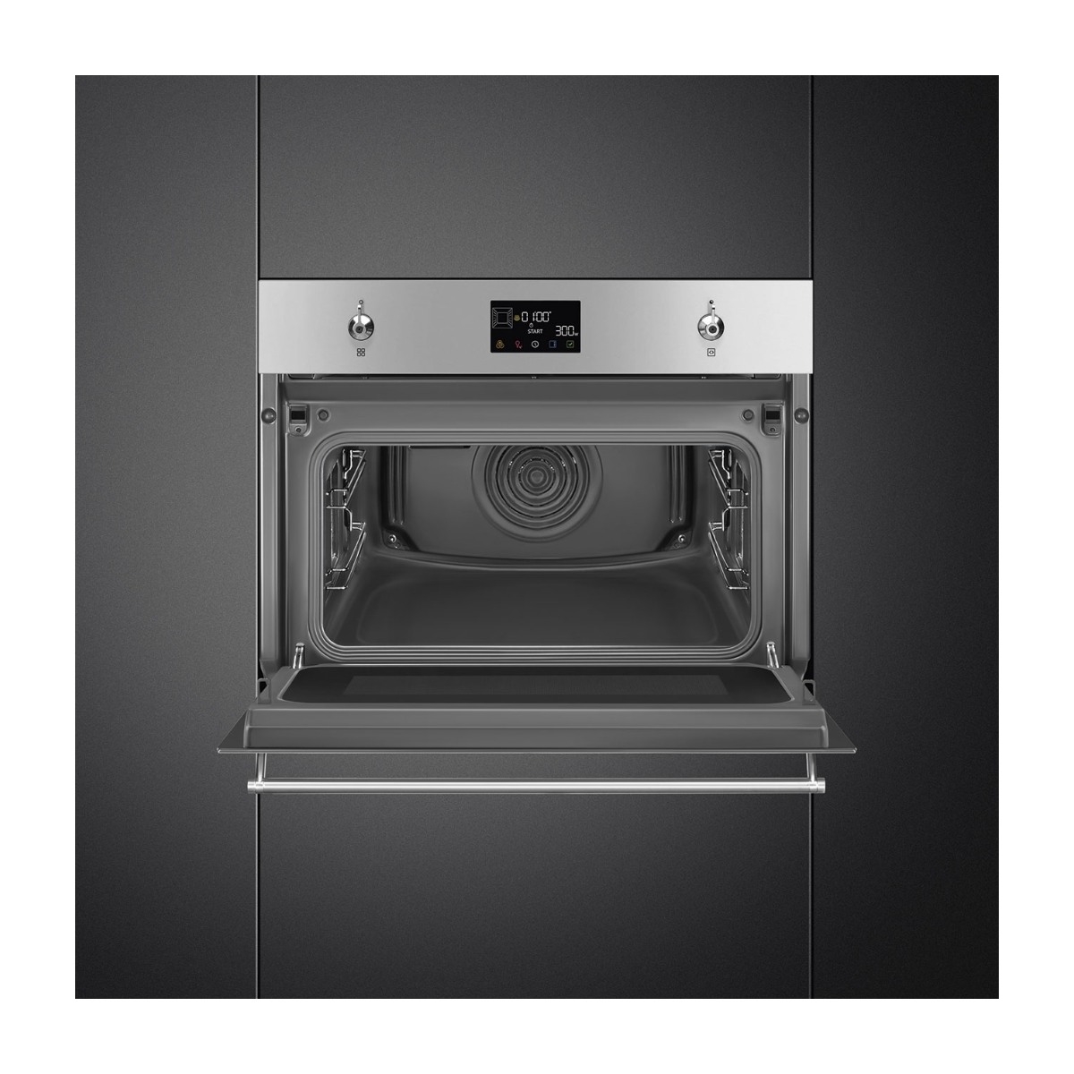 Smeg Classic SO4302M1X kompaktovn billede 6