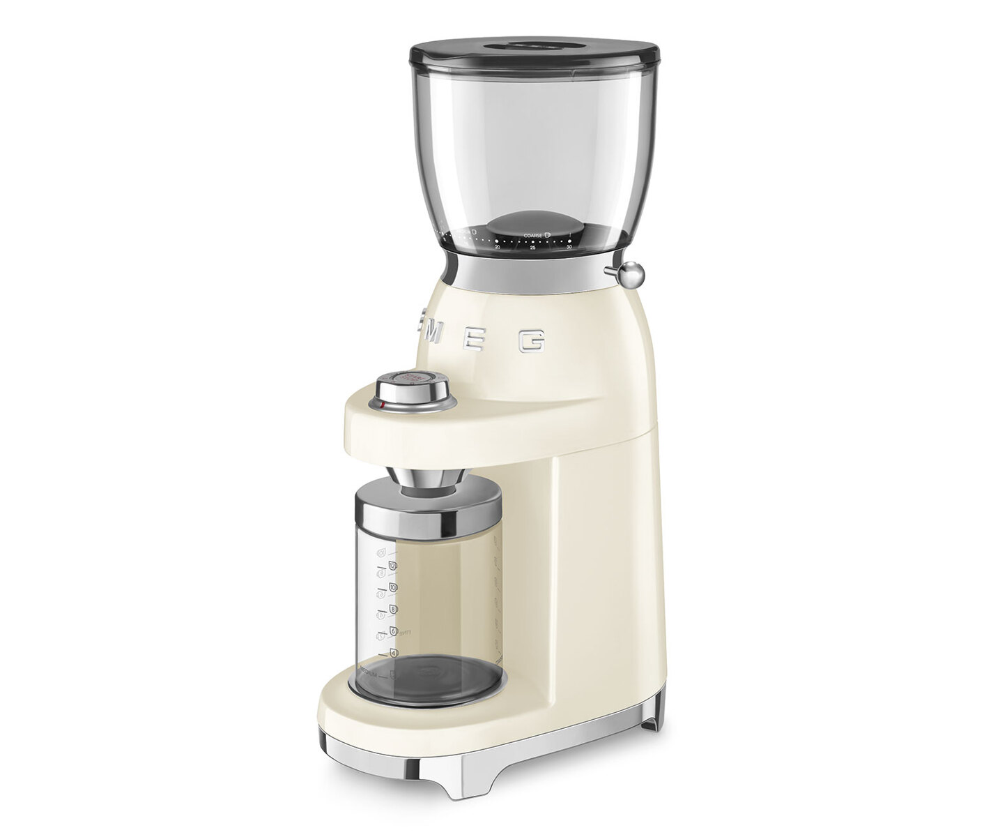 SMEG 50's Style CGF11CREU - coffee grinder - cream billede 6